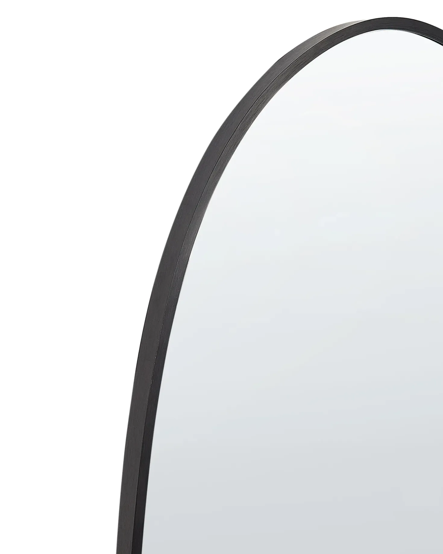 Specchio DARNETS 45 cm 160 cm Metallo Nero
