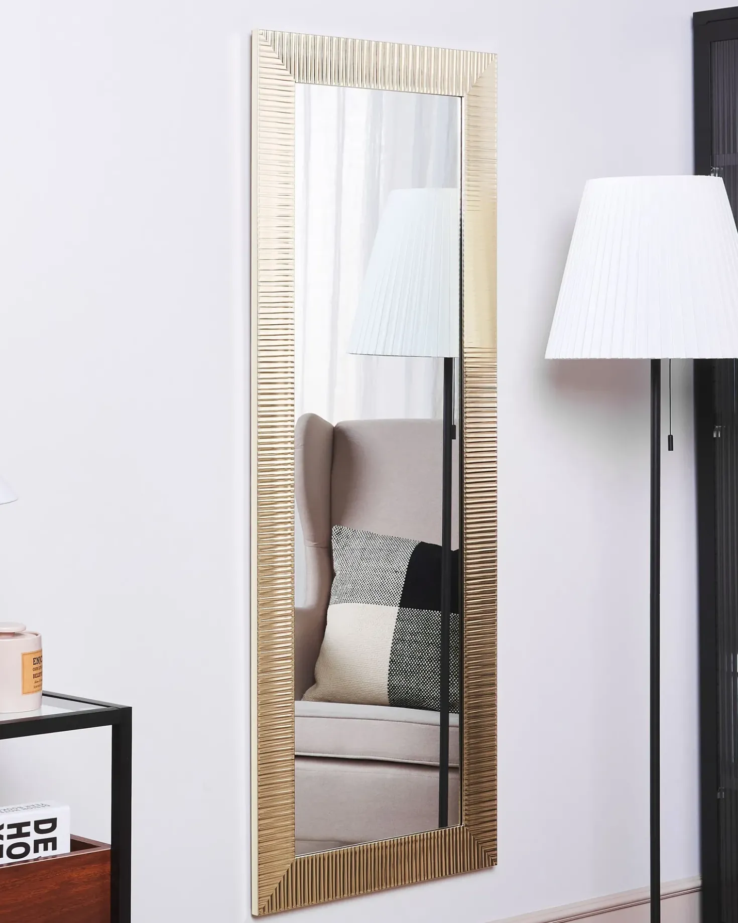 Specchio DRAVEIL 50 cm 130 cm Oro