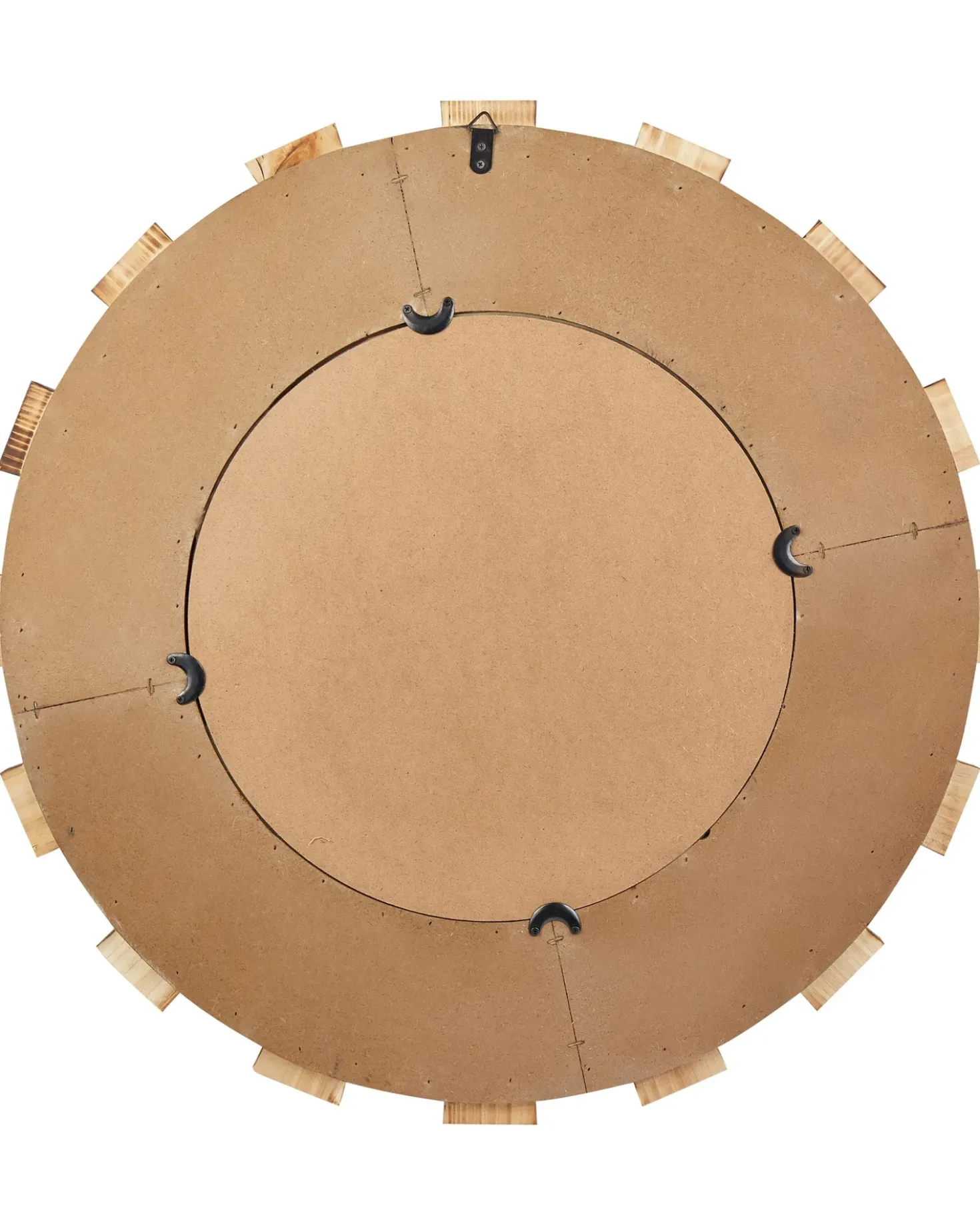 Specchio ECATEPEC 66 cm 66 cm Marrone