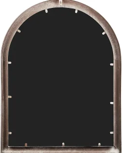 Specchio EMBRY 69 cm 88 cm Metallo Beige