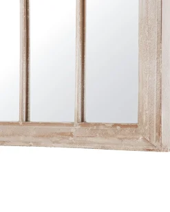 Specchio EMBRY 69 cm 88 cm Metallo Beige