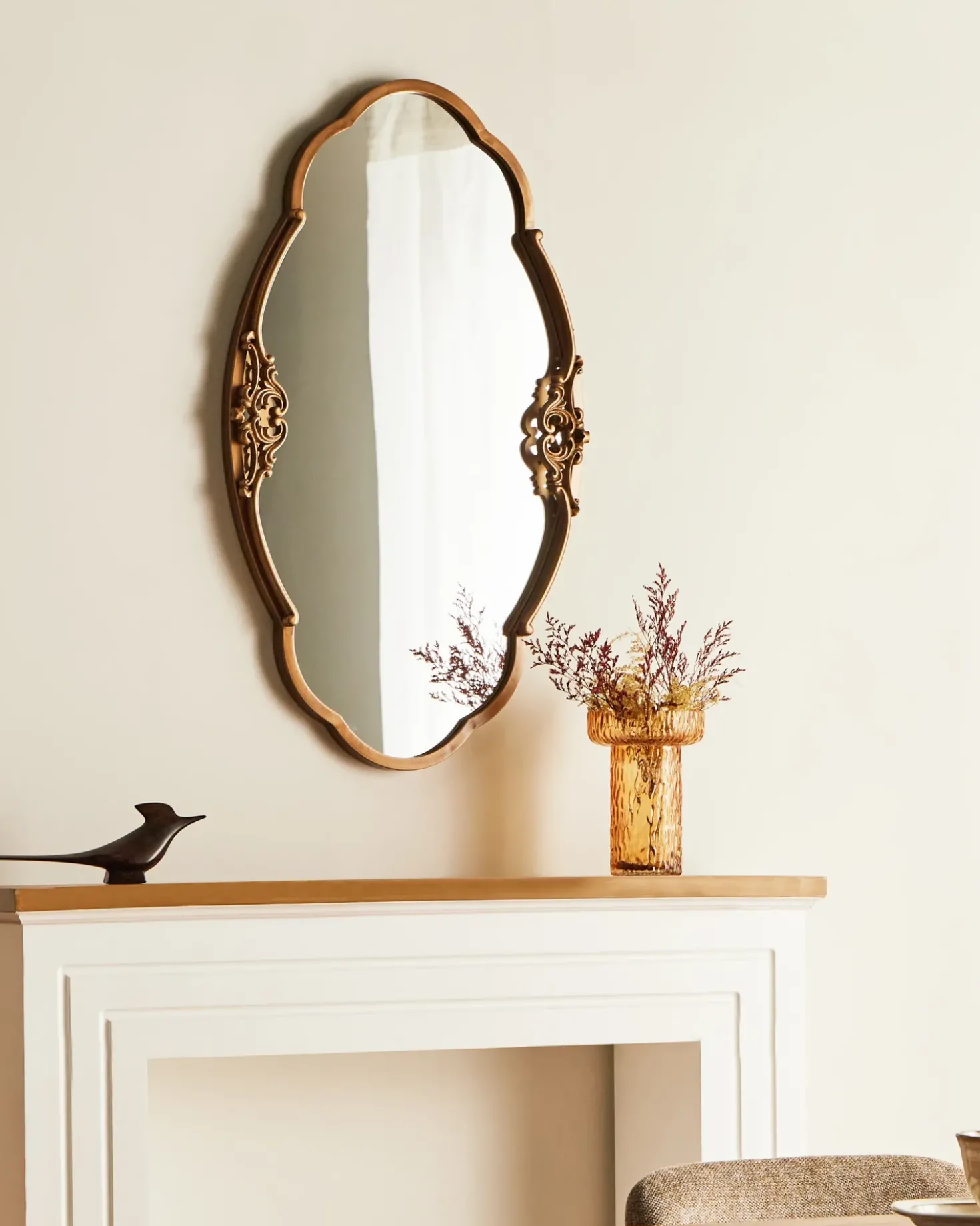 Specchio EPANNES 49 cm 84 cm Oro