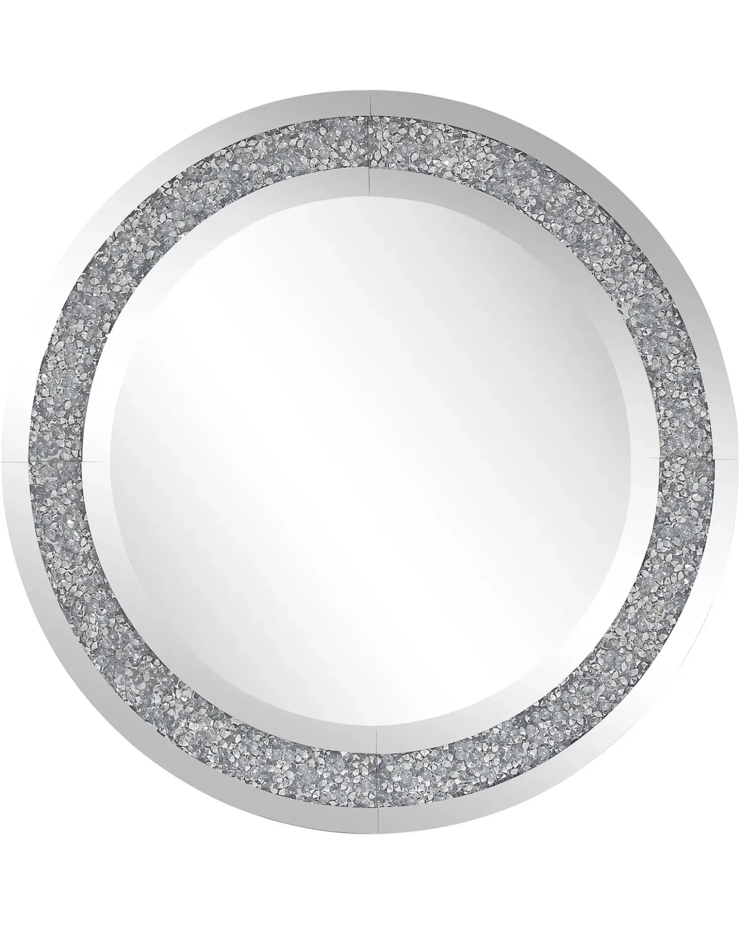 Specchio ERBRAY 70 cm 70 cm Argento