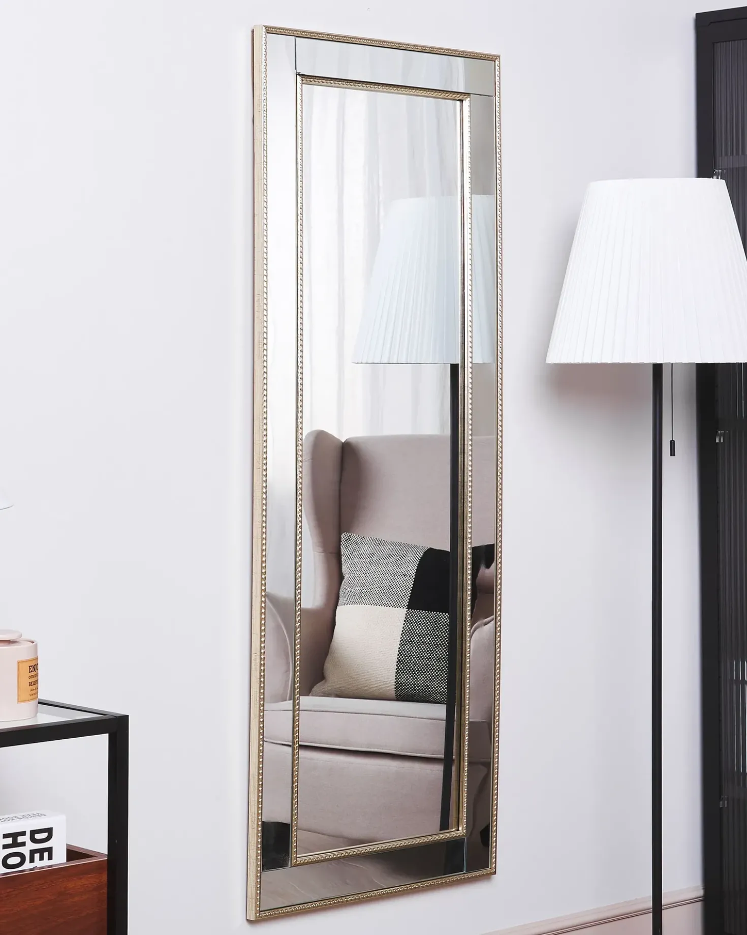 Specchio FENIOUX 50 cm 130 cm Argento