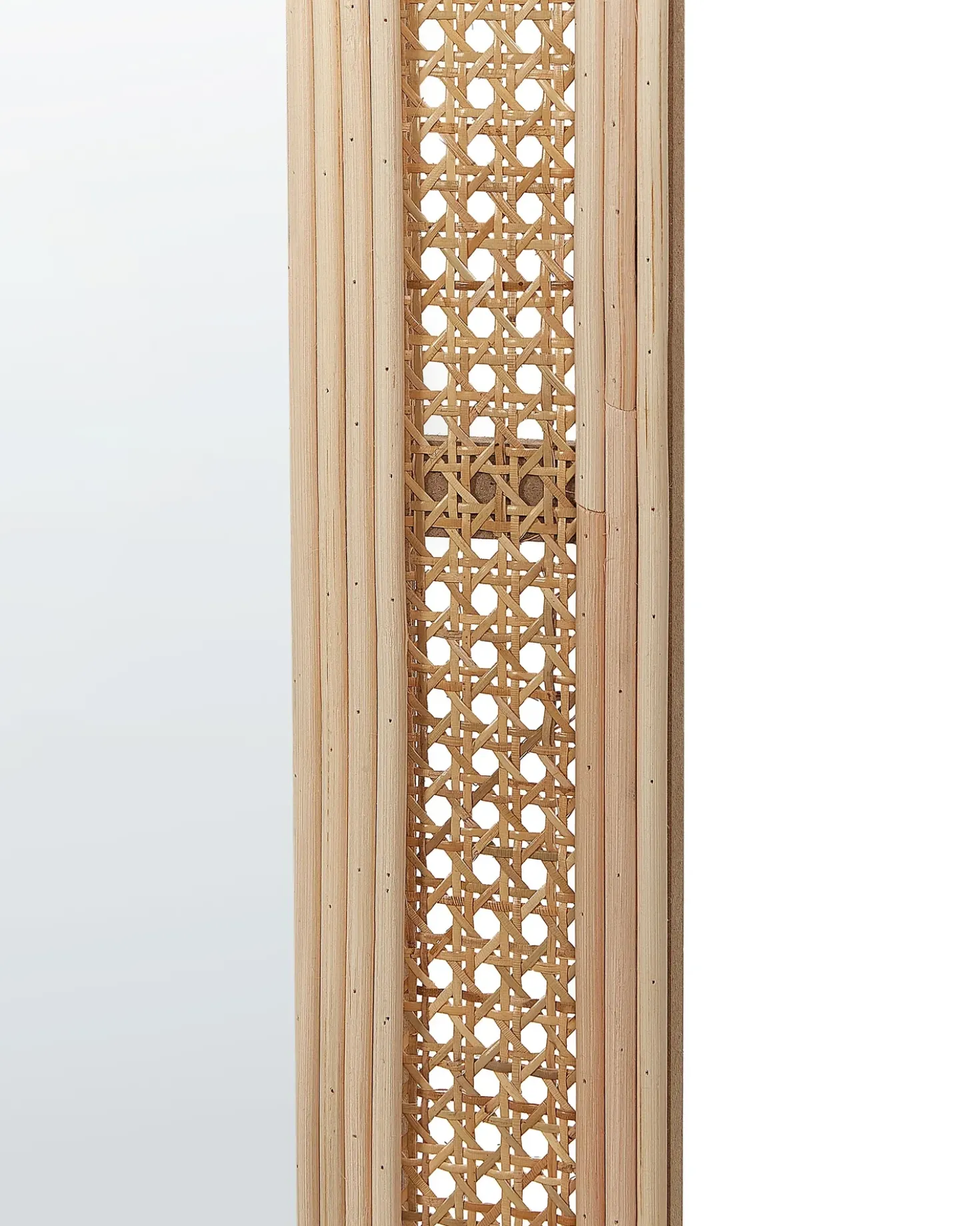Specchio FRANEY 50 cm 120 cm Rattan Naturale