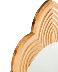 Specchio FRESVILLE 62 cm 100 cm Legno di pino Marrone chiaro