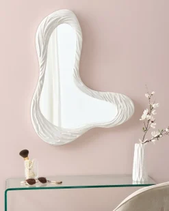 Specchio GUICLAN 61 cm 83 cm Bianco