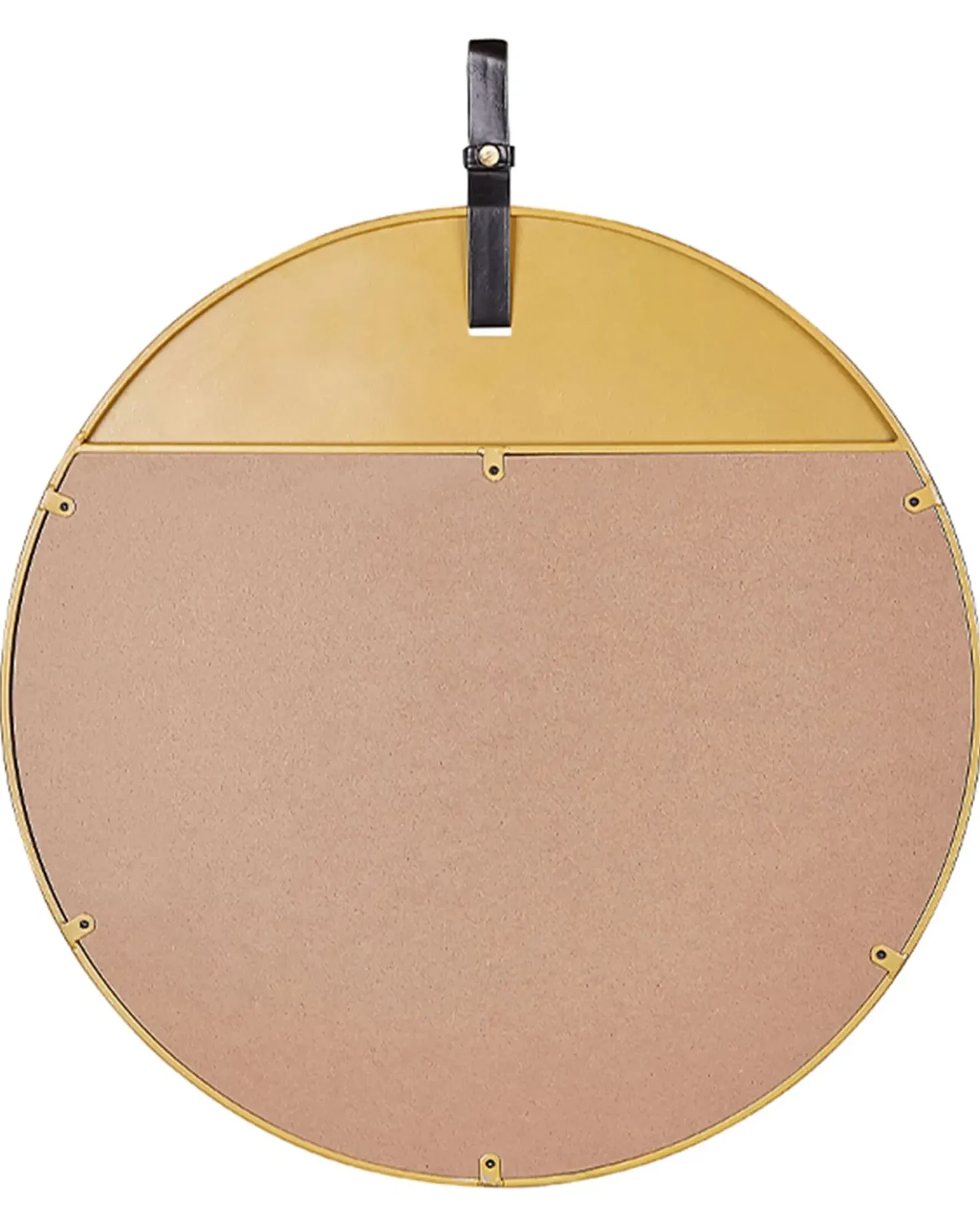 Specchio GURS 60 cm 60 cm Metallo Oro