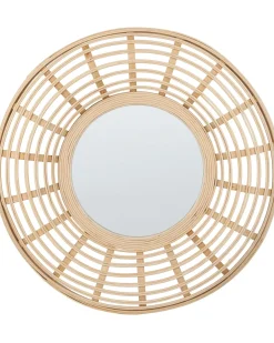 Specchio HANUA 60 cm 60 cm Bambù Naturale