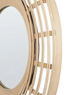 Specchio HANUA 60 cm 60 cm Bambù Naturale