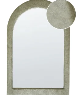 Specchio HURIEL 60 cm 90 cm Velluto Verde oliva