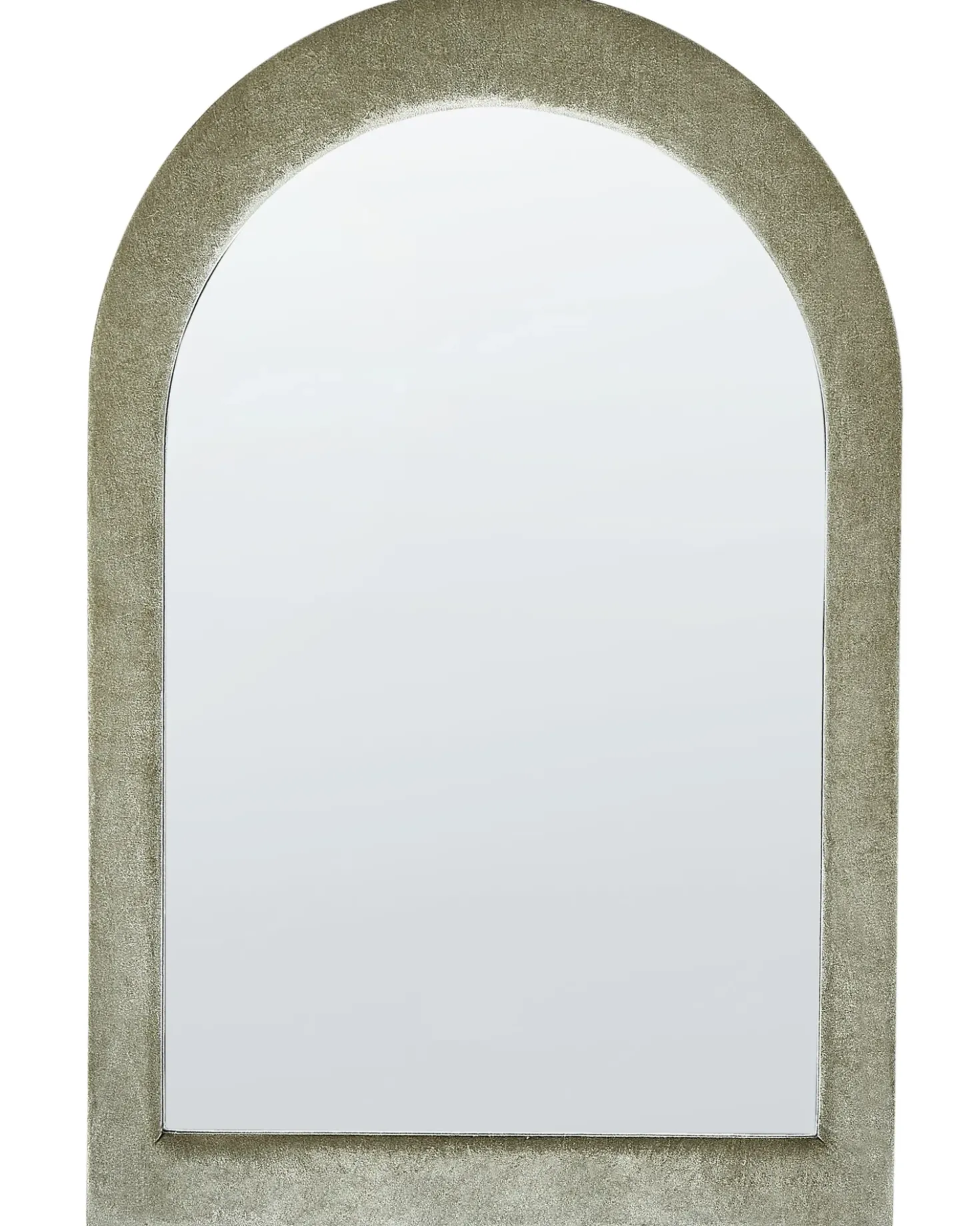 Specchio HURIEL 60 cm 90 cm Velluto Verde oliva