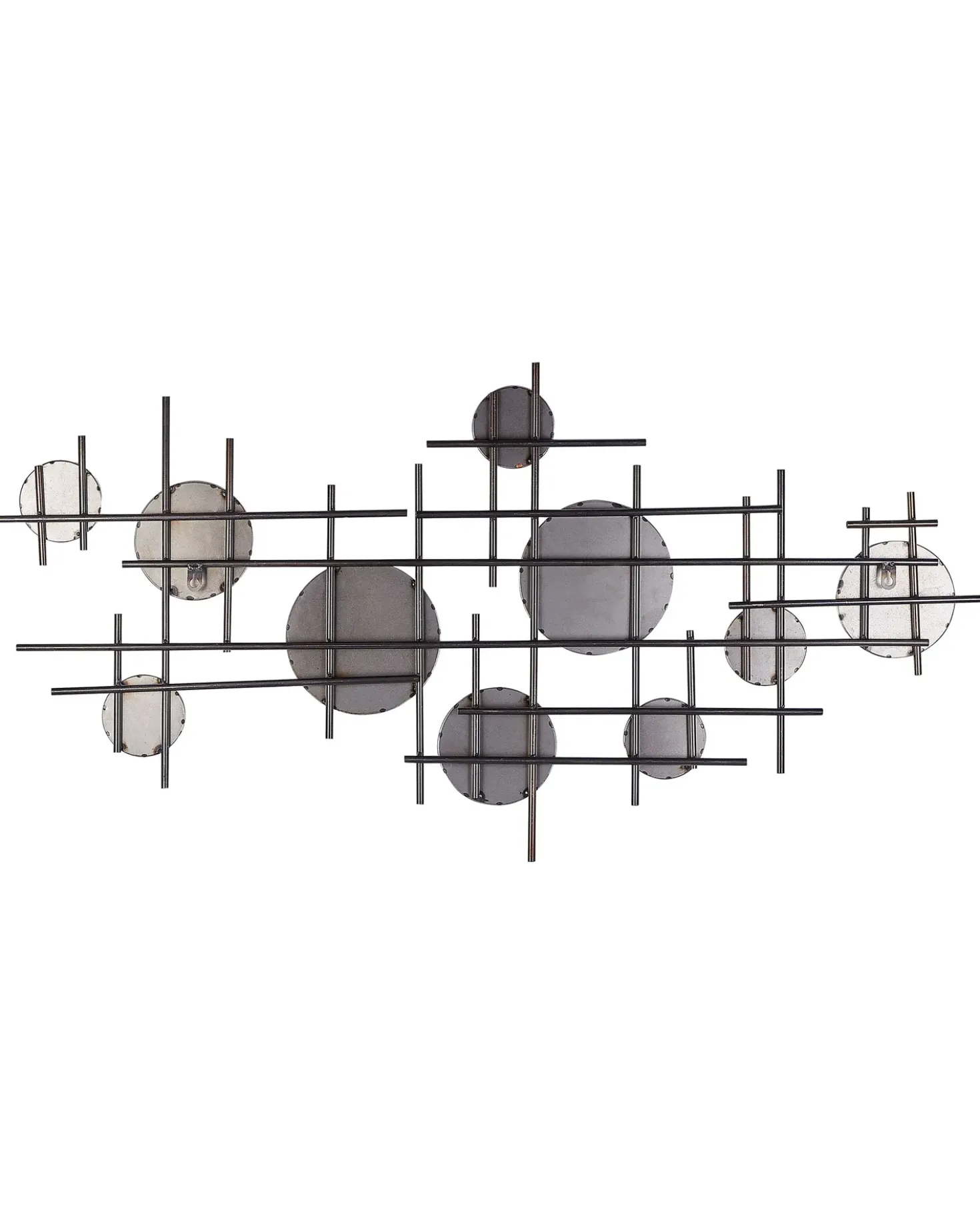 Specchio IBOS 113 cm 55 cm Metallo Nero