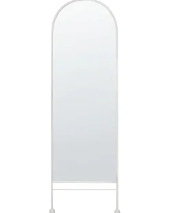 Specchio JARNAGES 45 cm 145 cm Metallo Bianco