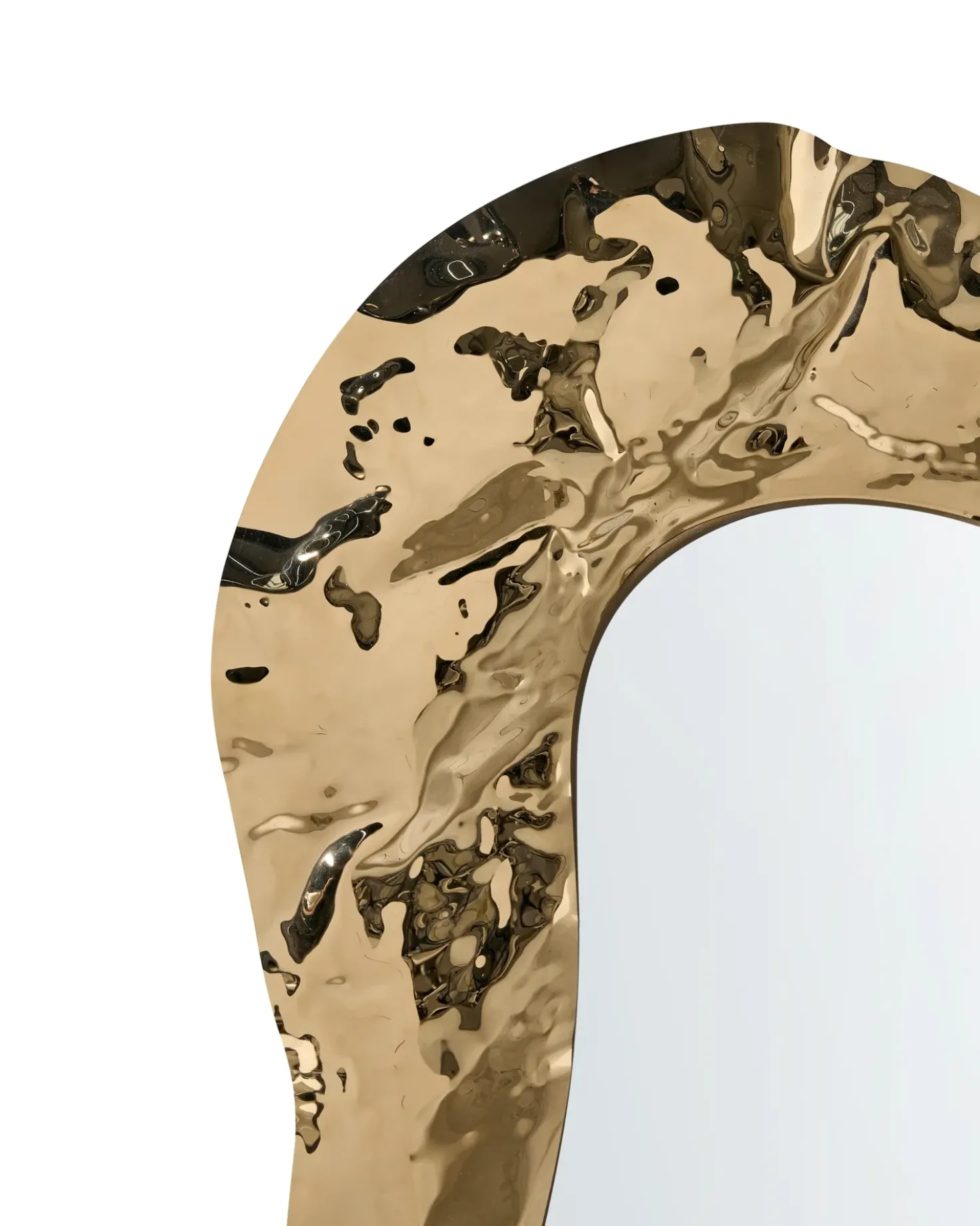Specchio JOSSIGNY 52 cm 79 cm Oro