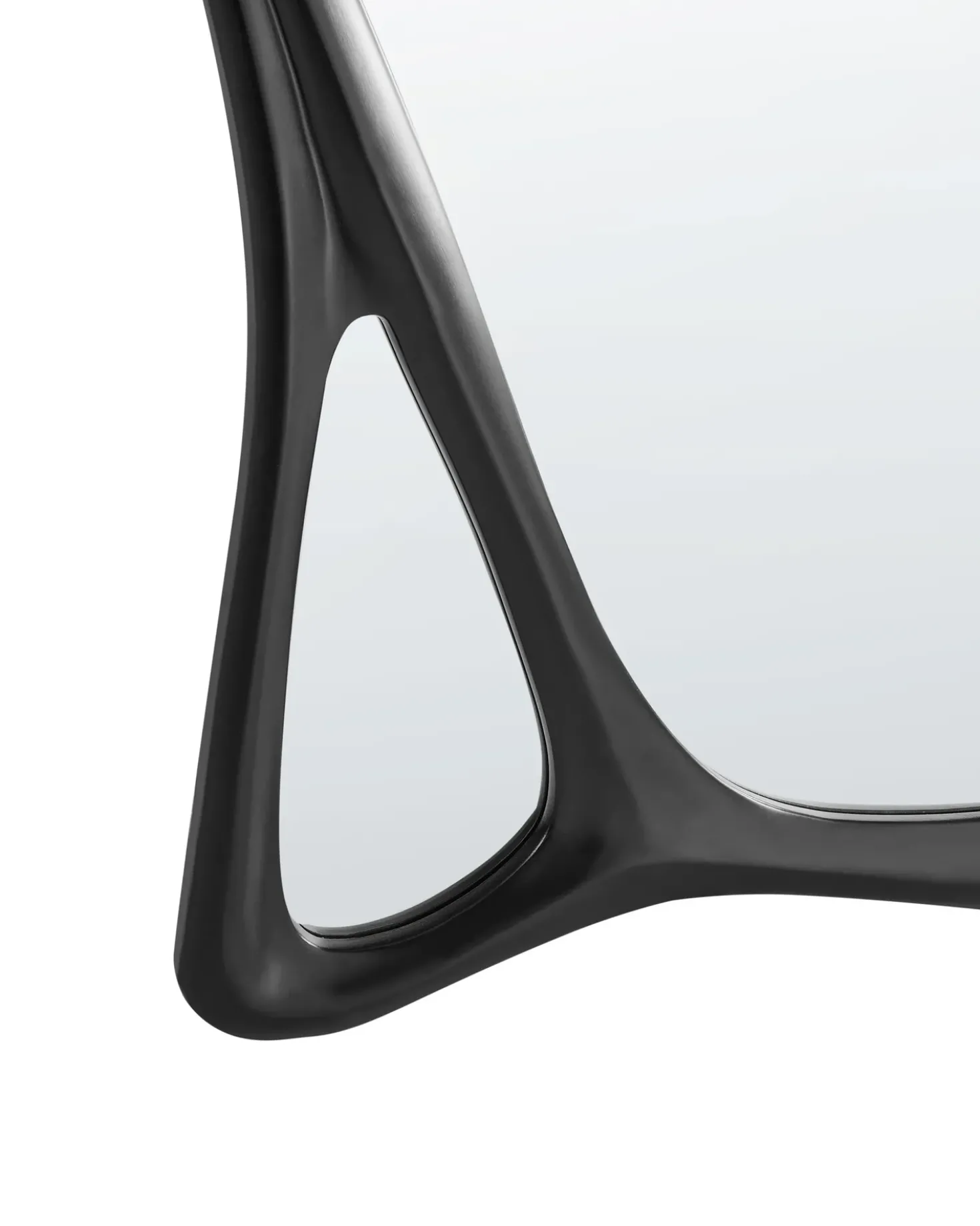 Specchio LANESTER 70 cm 100 cm Nero