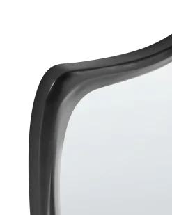 Specchio LANESTER 70 cm 100 cm Nero