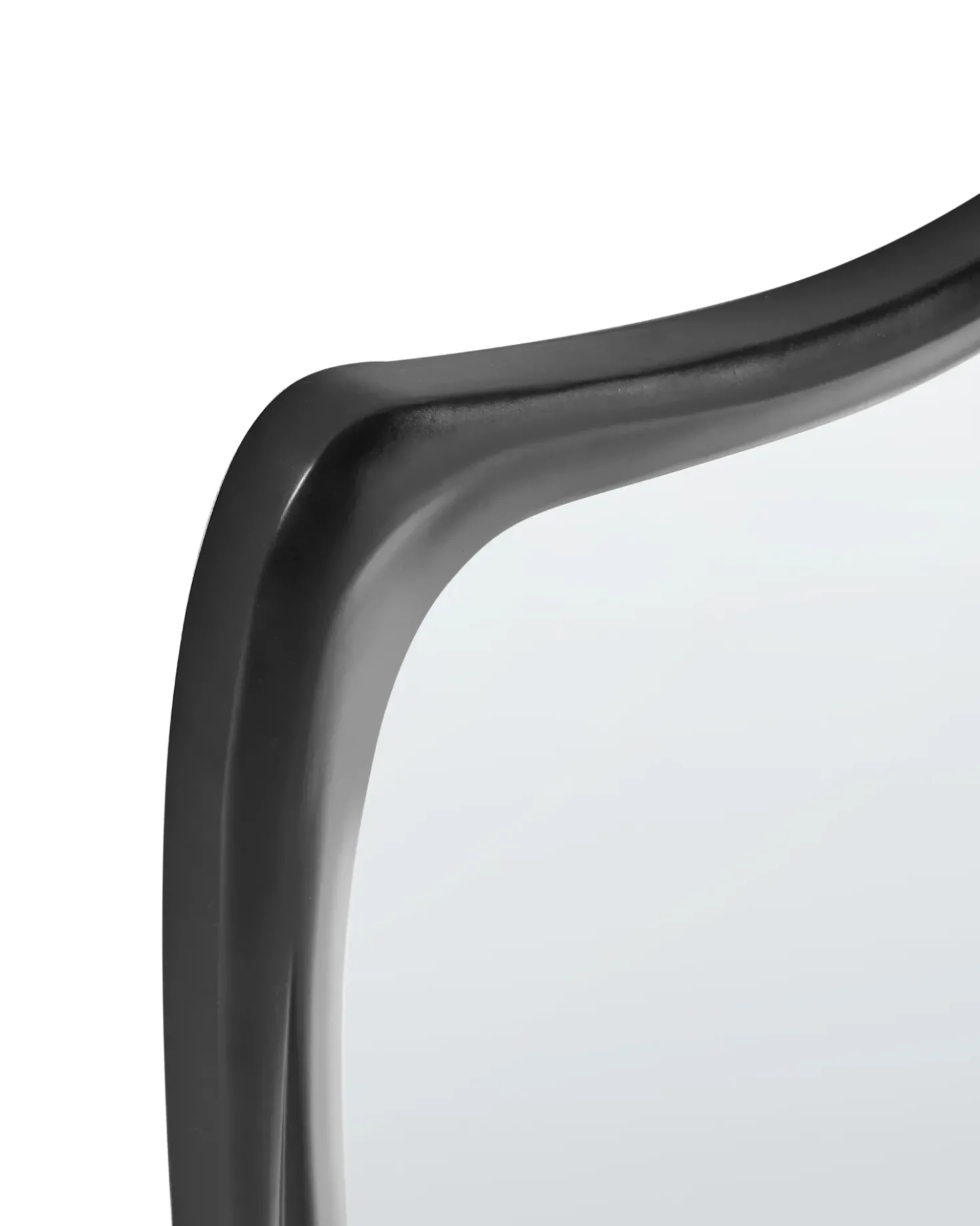 Specchio LANESTER 70 cm 100 cm Nero