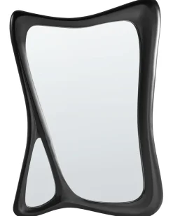 Specchio LANESTER 70 cm 100 cm Nero