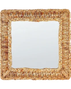 Specchio LANGLI 52 cm 52 cm Vimini Naturale