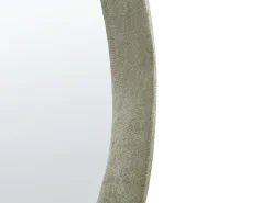 Specchio LENAX 59 cm 90 cm Velluto Verde oliva