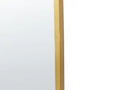 Specchio LEVET 58 cm 122 cm Metallo Oro