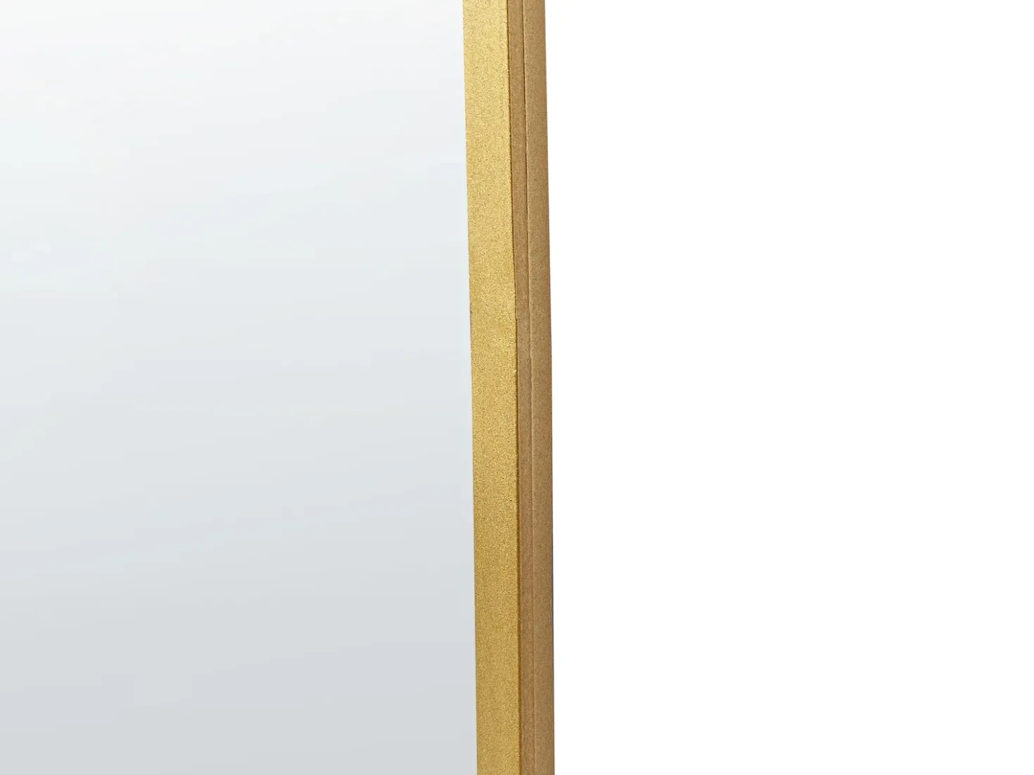 Specchio LEVET 58 cm 122 cm Metallo Oro
