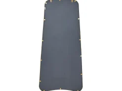 Specchio LEVET 58 cm 122 cm Metallo Oro