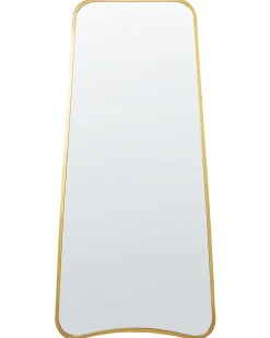 Specchio LEVET 58 cm 122 cm Metallo Oro