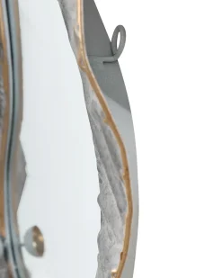 Specchio LINAS 51 cm 67 cm Grigio