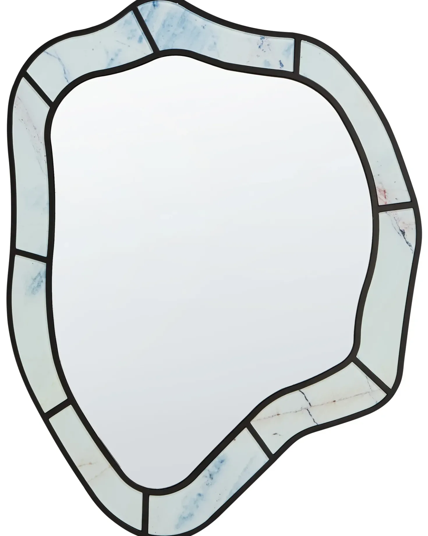 Specchio LIVERDUN 64 cm 86 cm Azzurro