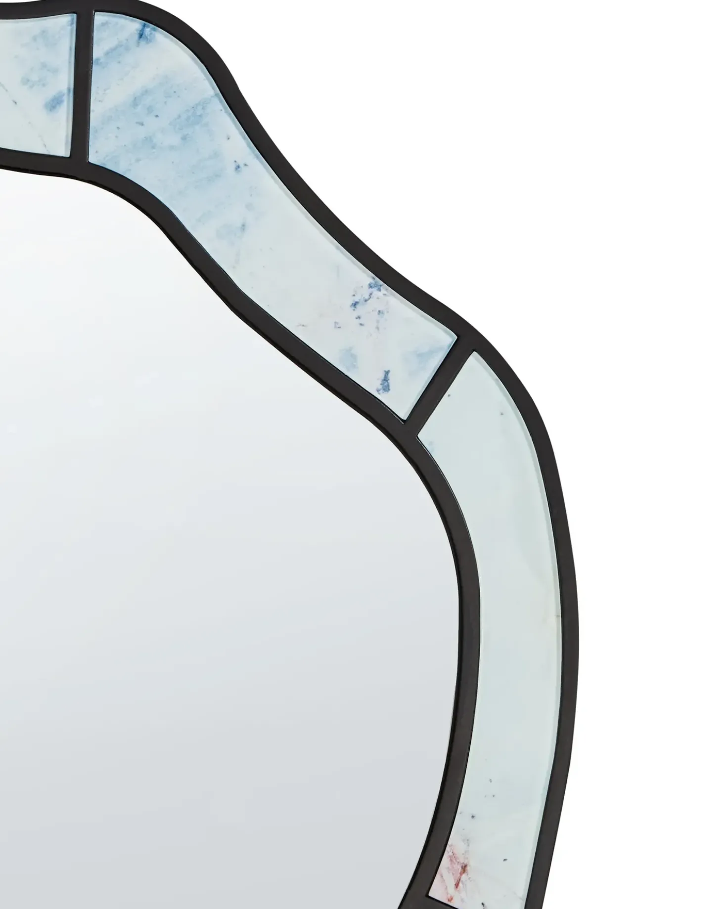 Specchio LIVERDUN 64 cm 86 cm Azzurro