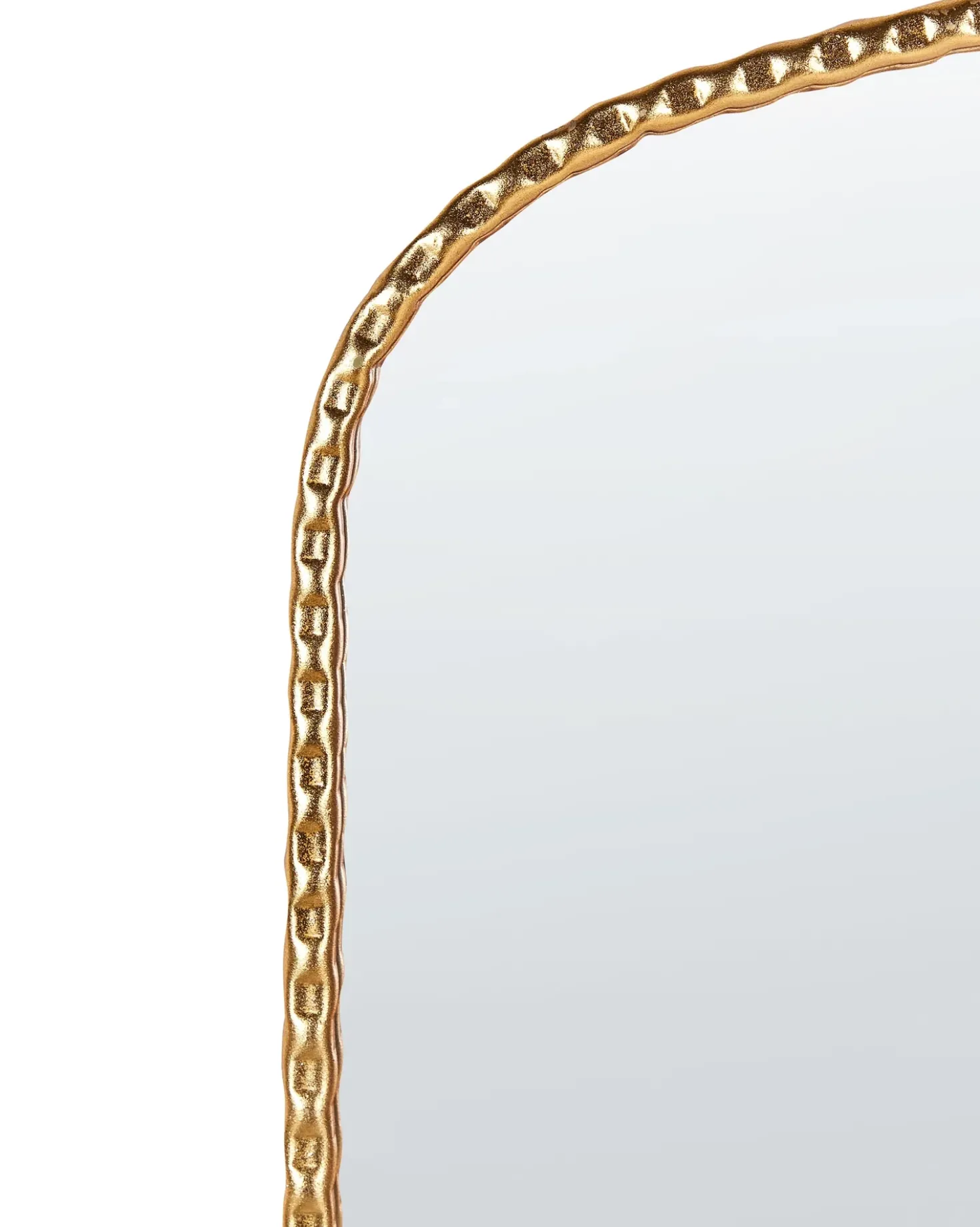 Specchio LIVRY 71 cm 71 cm Metallo Oro