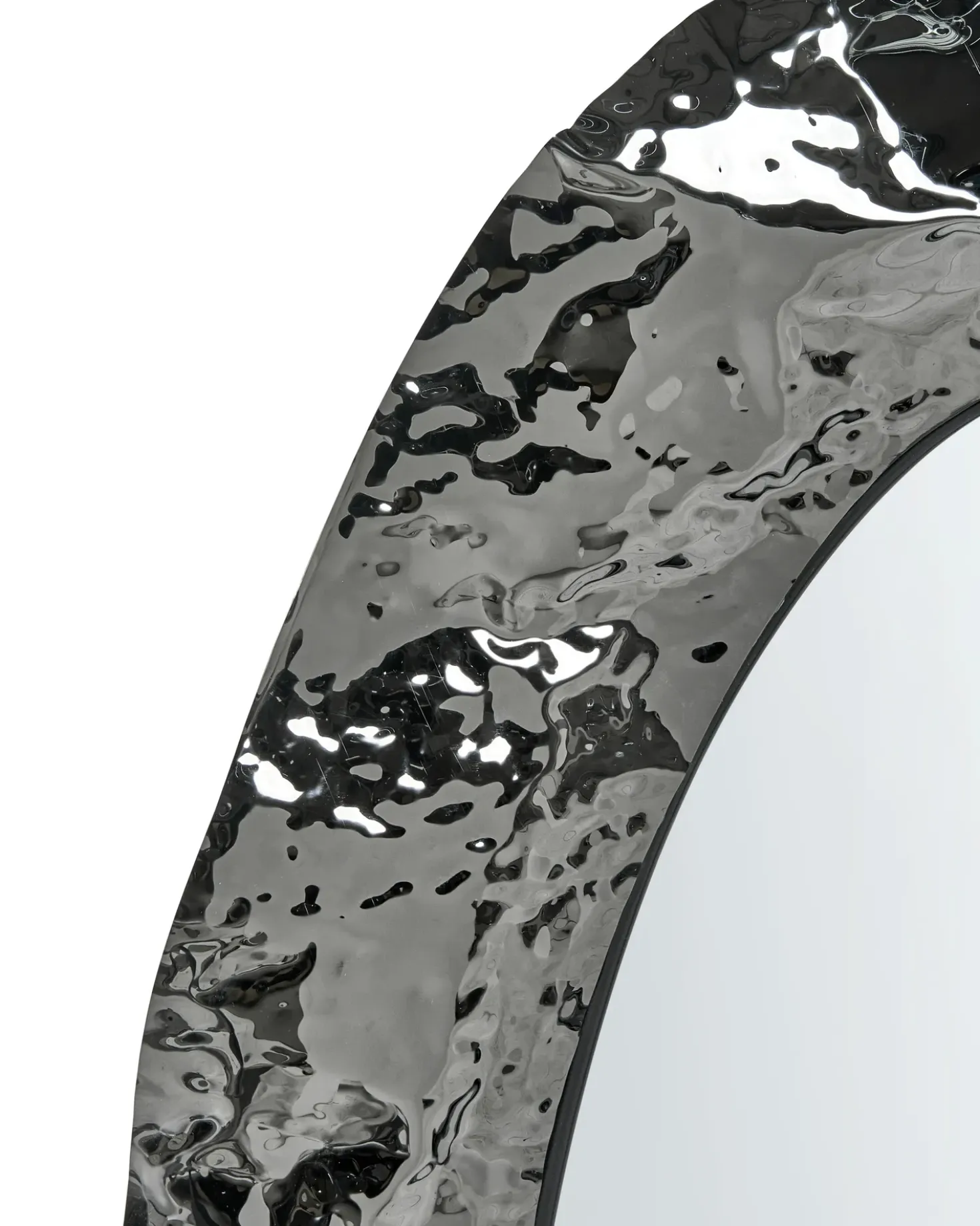 Specchio LOGNES 56 cm 95 cm Nero
