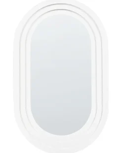 Specchio MASSILLY 43 cm 69 cm Bianco