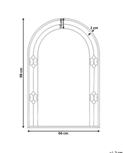 Specchio MAUTRE 66 cm 98 cm Oro