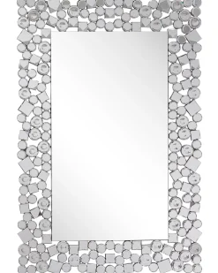 Specchio MERNEL 60 cm 90 cm Argento