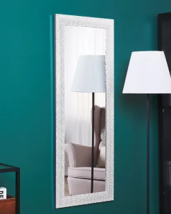 Specchio MERVENT 50 cm 130 cm Bianco