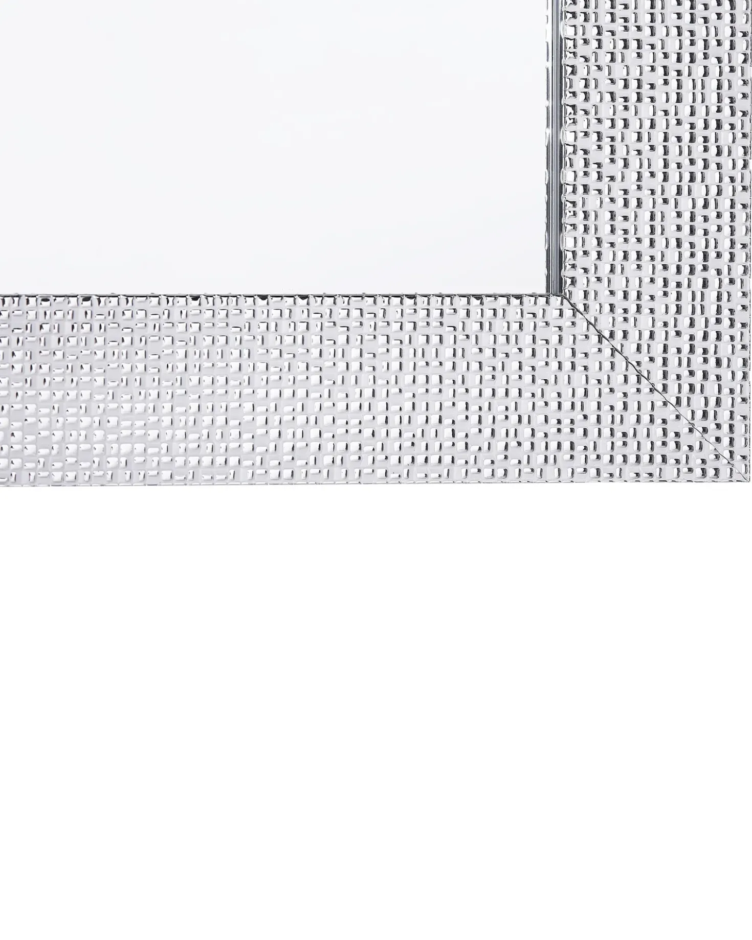 Specchio MERVENT 61 cm 91 cm Argento