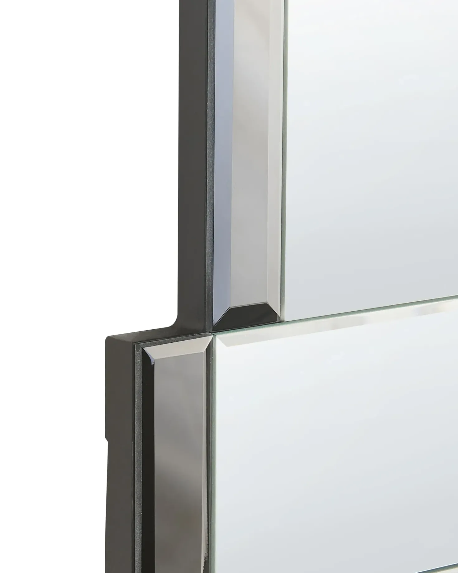 Specchio MICHERY 60 cm 90 cm Nero