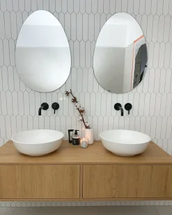 Specchio MONTRESOR 50 cm 70 cm Argento