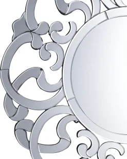 Specchio MORNAIX 70 cm 70 cm Argento