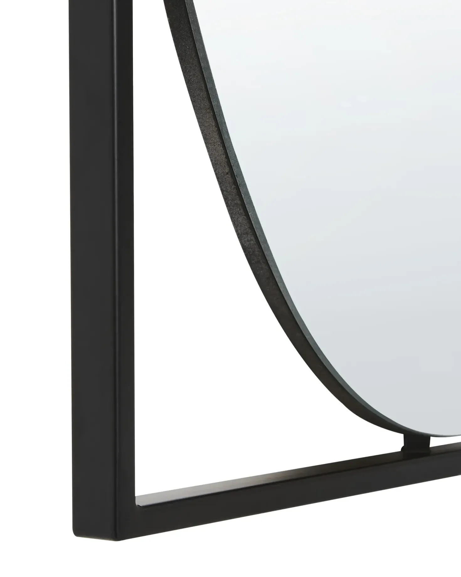Specchio NIBELLE 40 cm 60 cm Metallo Nero