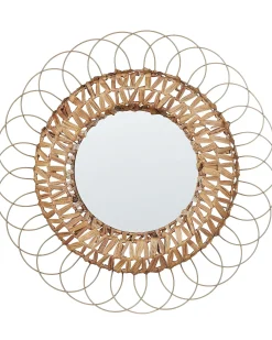 Specchio PAMOL 67 cm 67 cm Vimini Naturale