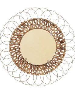 Specchio PAMOL 67 cm 67 cm Vimini Naturale