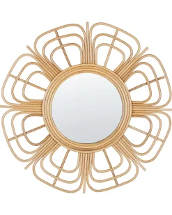 Specchio PASAKU 60 cm 60 cm Rattan Naturale