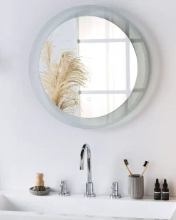 Specchio per make-up BRINAY 58 cm 58 cm Argento