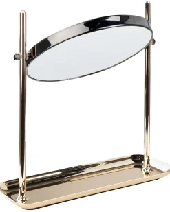 Specchio per make-up FINISTERE Oro