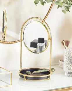 Specchio per make-up INDRE Oro