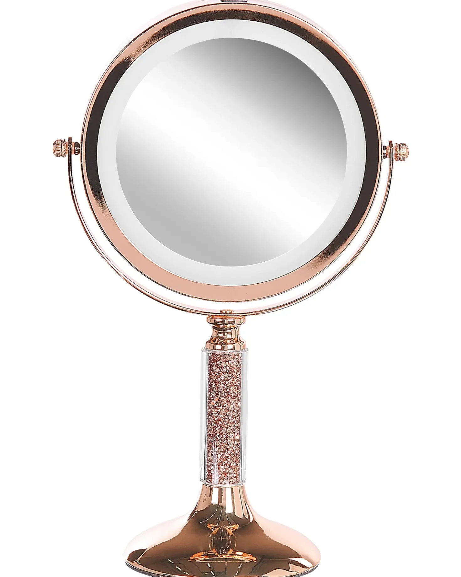 Specchio per make-up LED BAIXAS Oro rosa